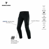 JEANSY MOTOCYKLOWE REBELHORN VANDAL TWILL BLACK 28/34